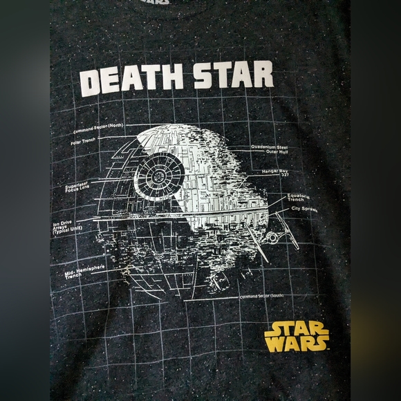 Star Wars - Black Death Star T-shirt (size Medium) - Picture 4 of 4